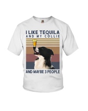 Tequila and Collie Youth T-Shirt thumbnail