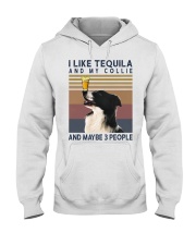 Tequila and Collie Hooded Sweatshirt thumbnail