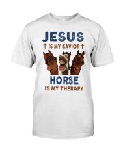 HORSE is my therapy Classic T-Shirt thumbnail