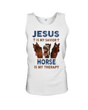 HORSE is my therapy Unisex Tank thumbnail