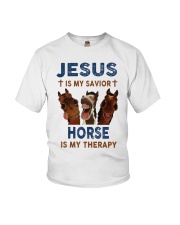 HORSE is my therapy Youth T-Shirt thumbnail