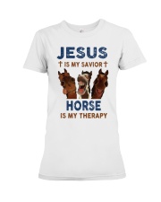 HORSE is my therapy Premium Fit Ladies Tee thumbnail