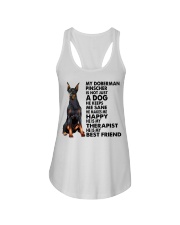 My Doberman Pinscher Ladies Flowy Tank thumbnail