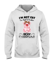 I m not fat sexy pig Hooded Sweatshirt thumbnail