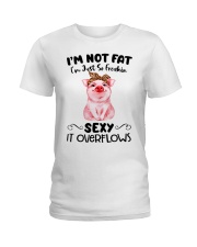 I m not fat sexy pig Ladies T-Shirt thumbnail