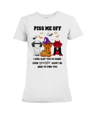 PISS ME OFF Dachshund Premium Fit Ladies Tee thumbnail