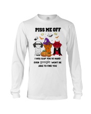 PISS ME OFF Dachshund Long Sleeve Tee thumbnail