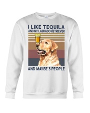 Tequila and Labrado Retriever Crewneck Sweatshirt thumbnail