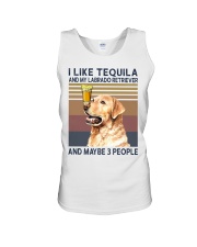 Tequila and Labrado Retriever Unisex Tank thumbnail