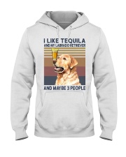 Tequila and Labrado Retriever Hooded Sweatshirt thumbnail