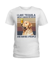 Tequila and Labrado Retriever Ladies T-Shirt thumbnail