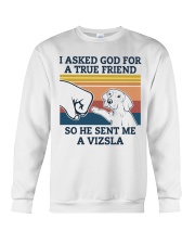 true friend Vizsla Crewneck Sweatshirt thumbnail