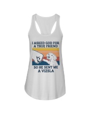 true friend Vizsla Ladies Flowy Tank thumbnail
