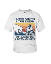 true friend a Shetland Sheep Youth T-Shirt thumbnail