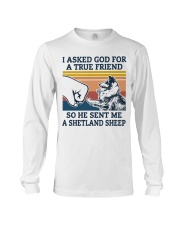 true friend a Shetland Sheep Long Sleeve Tee thumbnail