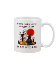 Witch Wine Golden Retriever Mug thumbnail