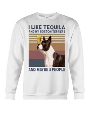 Tequila and Boston Terriers kp Crewneck Sweatshirt thumbnail