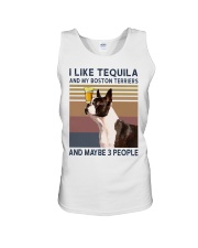 Tequila and Boston Terriers kp Unisex Tank thumbnail