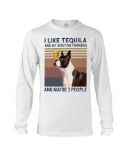 Tequila and Boston Terriers kp Long Sleeve Tee thumbnail