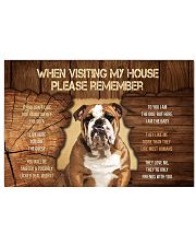 Visit home Bulldog 17x11 Poster thumbnail