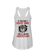 Miniature Schnauzer in Mine Ladies Flowy Tank thumbnail