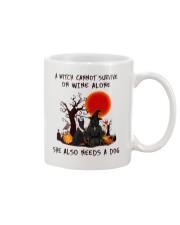Witch Wine Doberman Pinscher Mug thumbnail
