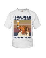 Beer and Shetland Sheep Youth T-Shirt thumbnail