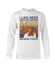 Beer and Shetland Sheep Long Sleeve Tee thumbnail