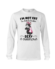 Boston Terriers - I m not fat Long Sleeve Tee thumbnail