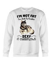 I m not fat sexy Husky Crewneck Sweatshirt thumbnail