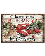 Hearts Golden Retriever 17x11 Poster thumbnail
