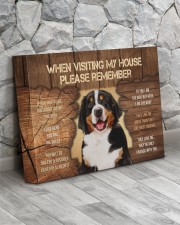 Visit home Bernese Mountain 14x11 Gallery Wrapped Canvas Prints aos-canvas-pgw-14x11-lifestyle-front-13
