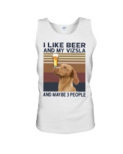 Beer and Vizsla hp Unisex Tank thumbnail