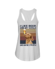 Beer and Vizsla hp Ladies Flowy Tank thumbnail
