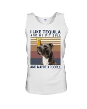 Tequila and Pit Bull Unisex Tank thumbnail