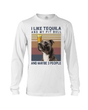 Tequila and Pit Bull Long Sleeve Tee thumbnail