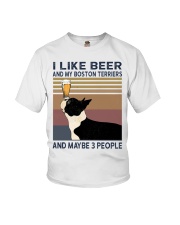 Beer and Boston Terriers Youth T-Shirt thumbnail