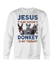 JESUS DONKEY Crewneck Sweatshirt thumbnail