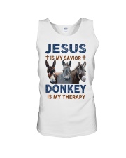 JESUS DONKEY Unisex Tank thumbnail