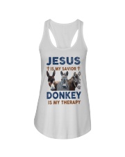 JESUS DONKEY Ladies Flowy Tank thumbnail