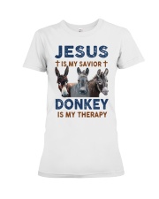 JESUS DONKEY Premium Fit Ladies Tee thumbnail