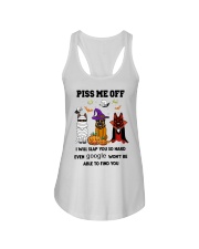PISS ME OFF German Shepherd Ladies Flowy Tank thumbnail