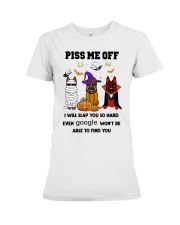 PISS ME OFF German Shepherd Premium Fit Ladies Tee thumbnail