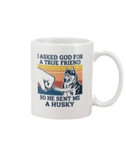 true friend husky Mug thumbnail