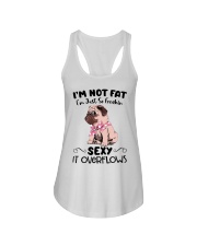 I m not fat - sexy Pug Ladies Flowy Tank thumbnail