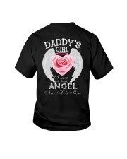 Daddy's Girl Angel Black Youth T-Shirt thumbnail