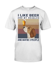 Beer and Beagles Premium Fit Mens Tee thumbnail