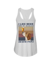 Beer and Beagles Ladies Flowy Tank thumbnail