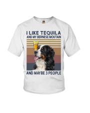 Tequila and bernese moutain Youth T-Shirt thumbnail