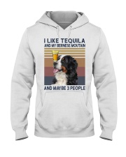 Tequila and bernese moutain Hooded Sweatshirt thumbnail